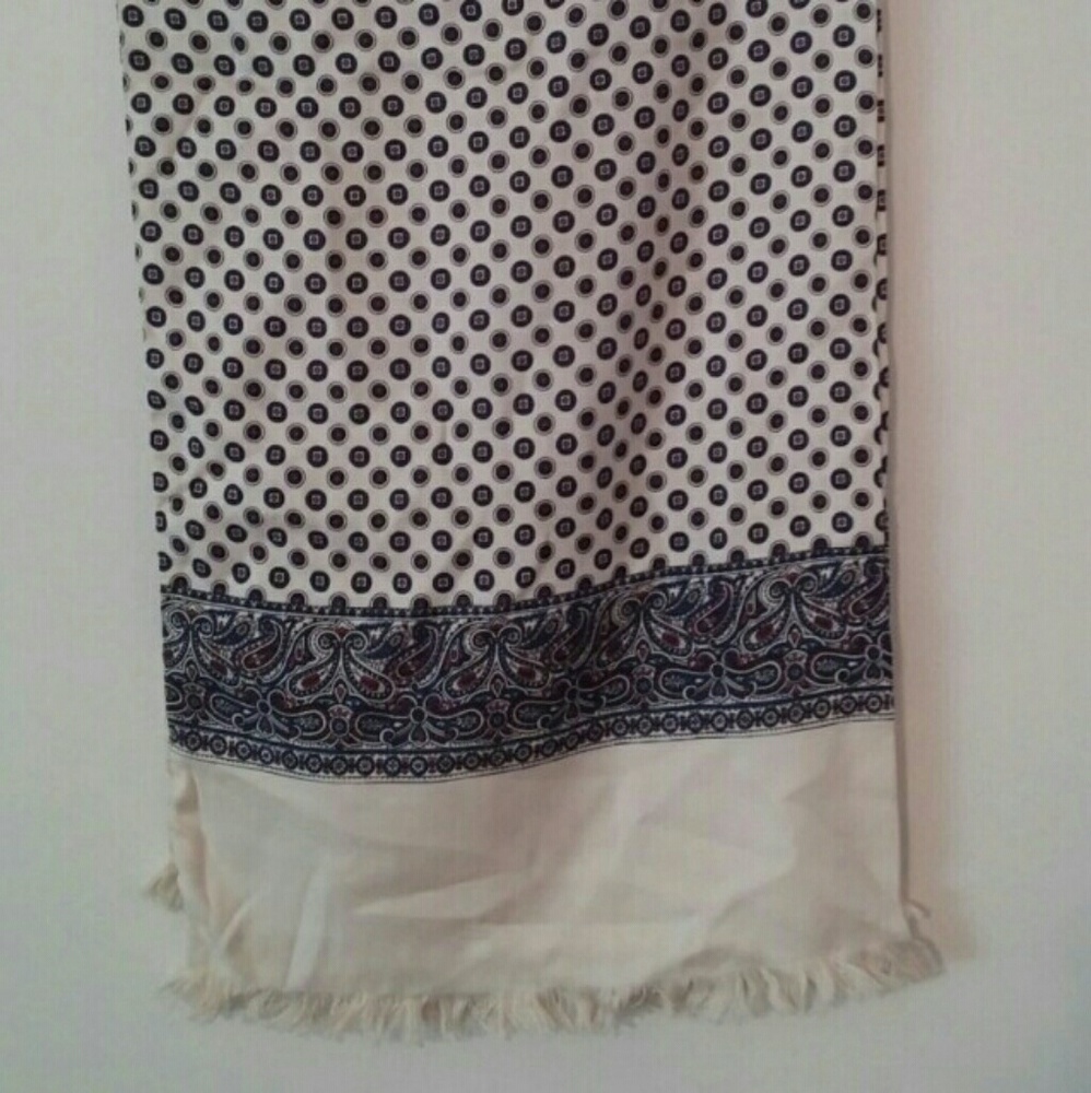 Antique mens silk muffler